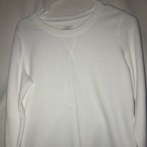 White crew neck